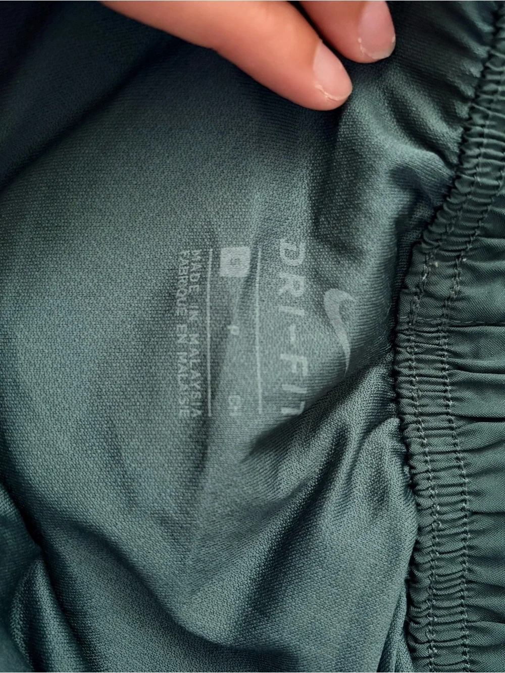 Nike Teal Athletic Shorts with Swoosh